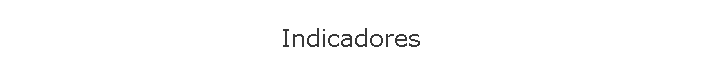 Indicadores