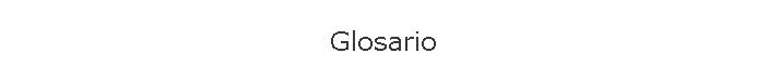Glosario
